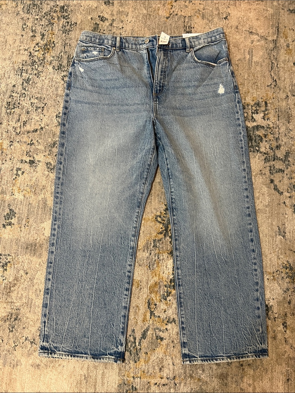 NWT -Loft SZ 14 Straight High-Rise Jean